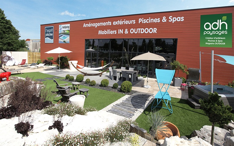 Bâtiment Accueil Paysagiste à Orléans